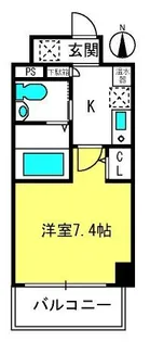 アクシーズタワー浦和岸町II【7階】の間取り