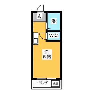 レジデンス目黒【2階】の間取り