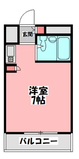 フェルティシャトー守口【3階】の間取り