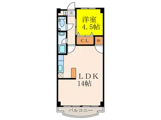 榎本ハウジング【3階】の間取り