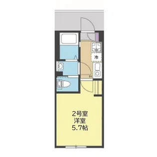 NORDUS AXIS【3階】の間取り