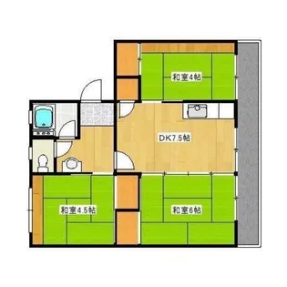 松野第一ビル【5階】の間取り