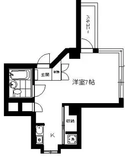 ル・ヴェール渋谷東【3階】の間取り