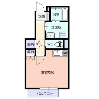 ルミエ ビコー【1階】の間取り