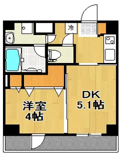 日神デュオステージ王子神谷【3階】の間取り