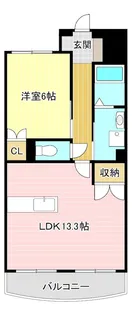 グランドゥール【3階】の間取り
