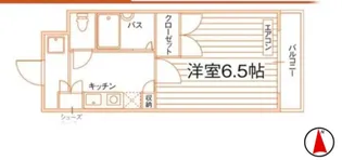 ディアレンス戸山公園【3階】の間取り