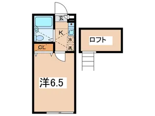 ディアコ-ト三ツ境【2階】の間取り