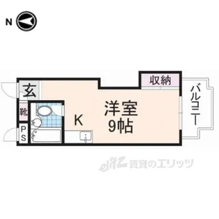 ハイムあかつき【3階】の間取り