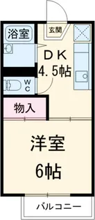 リバティーコート【2階】の間取り