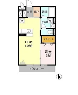 サクセスIII【3階】の間取り