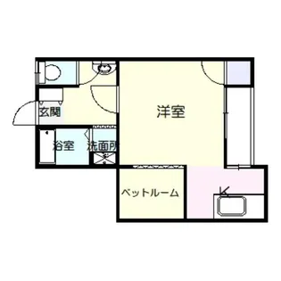レスター【1階】の間取り