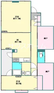 R目黒中町【5階】の間取り