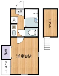 ミタハウス【2階】の間取り