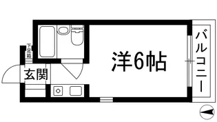 ダイドーメゾン甲東園【4階】の間取り