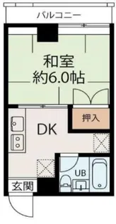 桂ビル【4階】の間取り