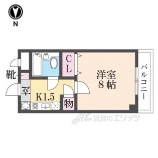 ナンソーコーポ【4階】の間取り