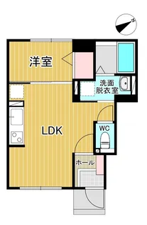トレゾール土樋【1階】の間取り