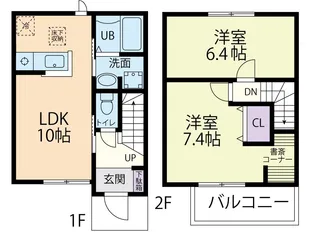ソレイユ・ルヴァン (Soleil Levant) Iの間取り