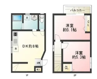 メゾネットT&Sの間取り