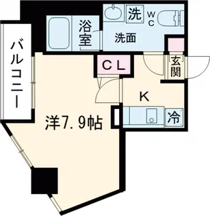 ティモーネ押上イースト【9階】の間取り