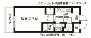 ビオス天王寺【10階】の間取り