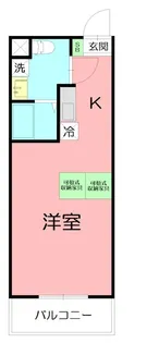 プレイズ レイ【1階】の間取り