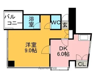ユーズビル【3階】の間取り