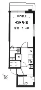 アーバンリゾート中目黒パート4【2階】の間取り