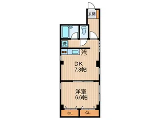 メゾンFF【1階】の間取り