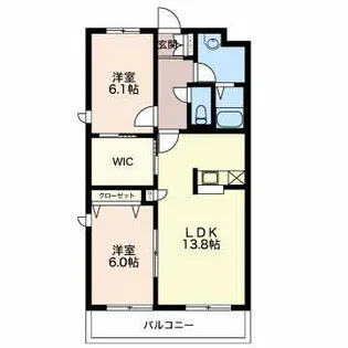 エミネンス【3階】の間取り