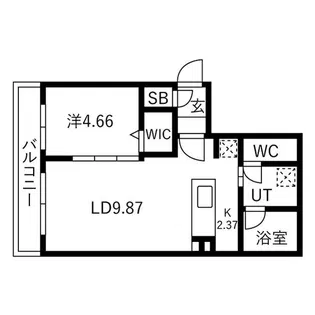 麻生3丁目MS【2階】の間取り