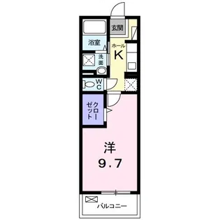 パンプキンヒルズ【2階】の間取り