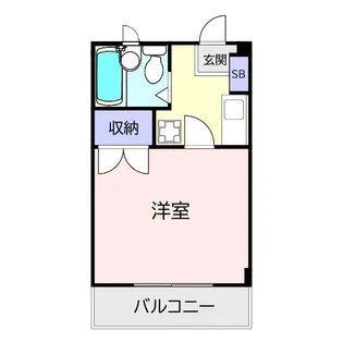 パレスY【3階】の間取り