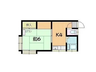 コーポ村上【2階】の間取り