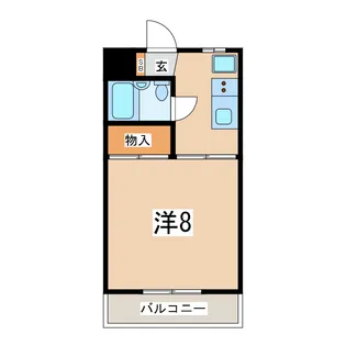福島県郡山市堂前町【マンション】の間取り