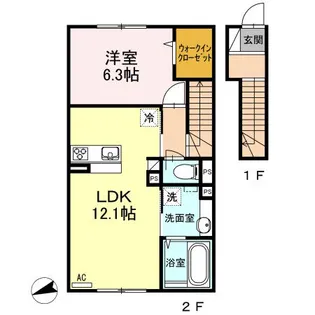shoushou惣【2階】の間取り
