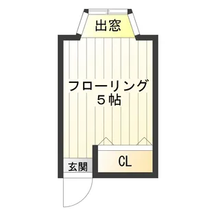 パレット西巣鴨【1階】の間取り