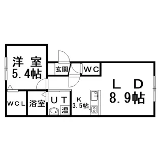 8MiLiON【4階】の間取り