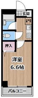 スターハイツ吉野【2階】の間取り