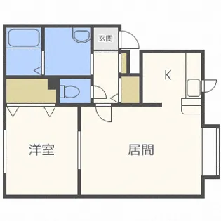 メゾンロワジール【2階】の間取り