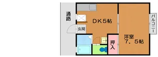 佐賀県佐賀市大和町大字尼寺【アパート】の間取り
