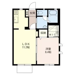 コート陽光台【1階】の間取り