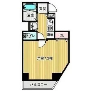 大阪府大阪市天王寺区寺田町2【マンション】の間取り