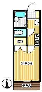 グランシャトウB棟【1階】の間取り