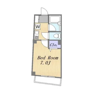 クレセールシティオ【1階】の間取り