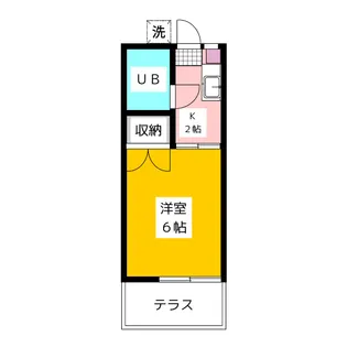 アネックス桂【1階】の間取り