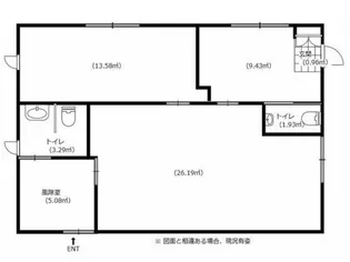 栃木県下都賀郡野木町大字丸林【一戸建】の間取り