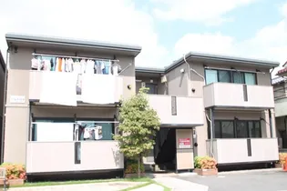 プロムナードA棟【1階】の外観