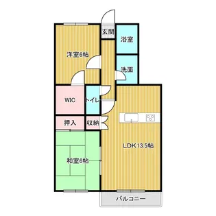 ヴィラSAWADA NO.3【2階】の間取り